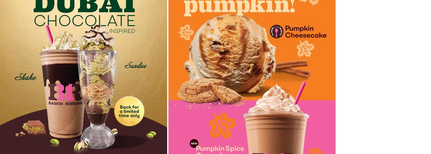 Baskin-Robbins Menu