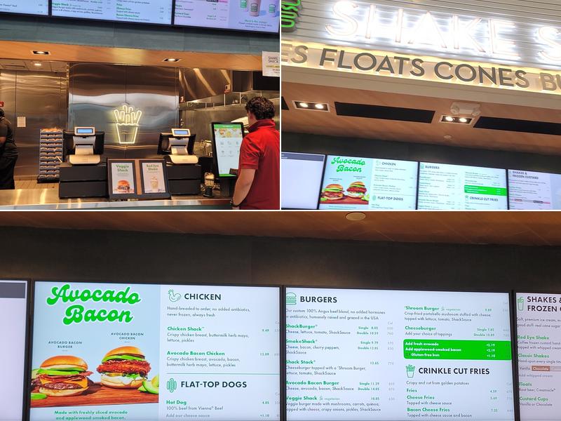 Shake Shack Union Menu