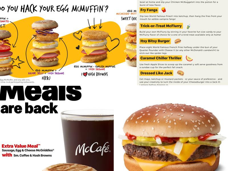 McDonald's Menu