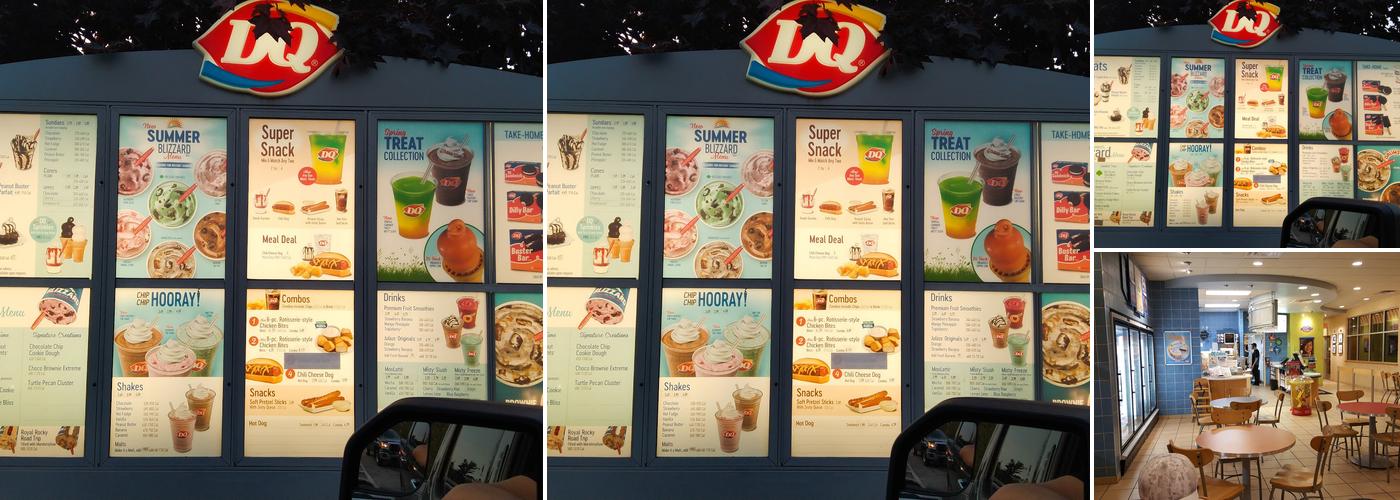Dairy Queen / Orange Julius Menu