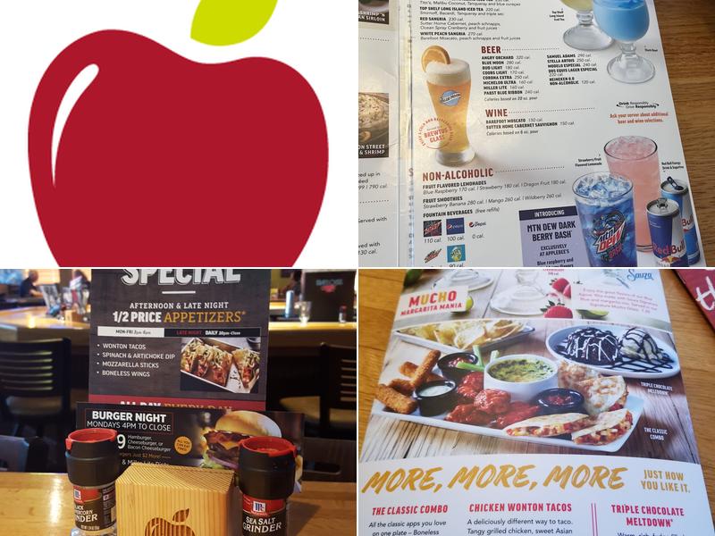 Applebee's Grill + Bar Menu