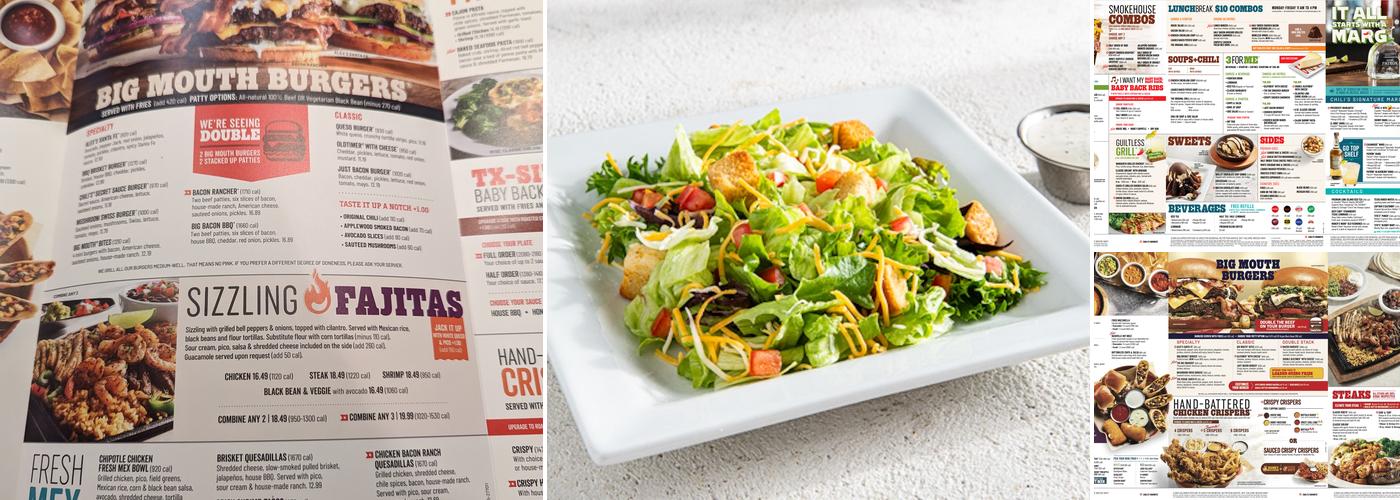 Chili's Grill & Bar Menu