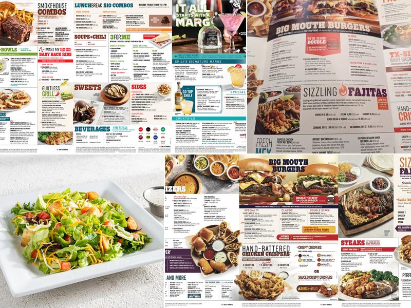 Chili's Grill & Bar Menu