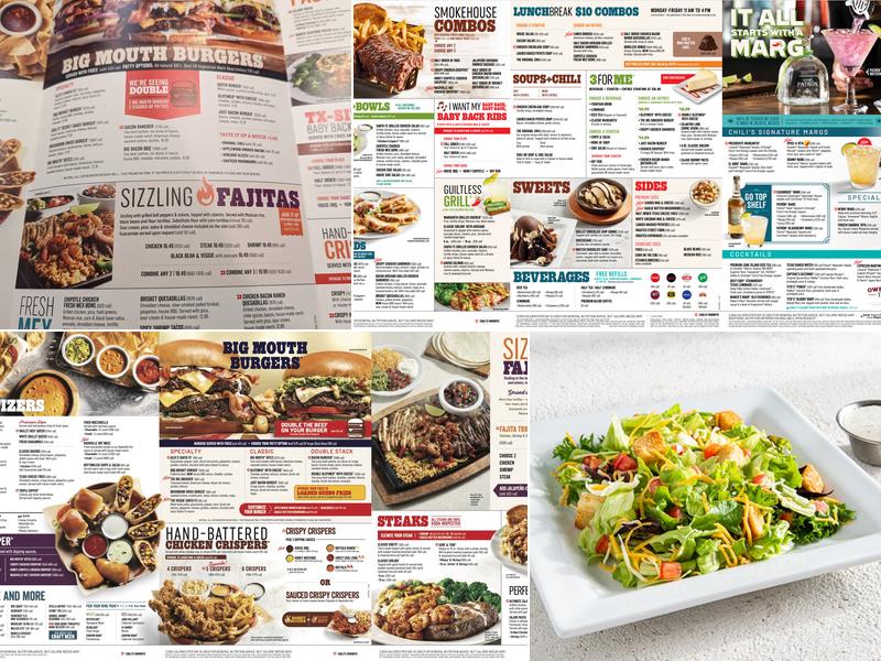 Chili's Grill & Bar Menu