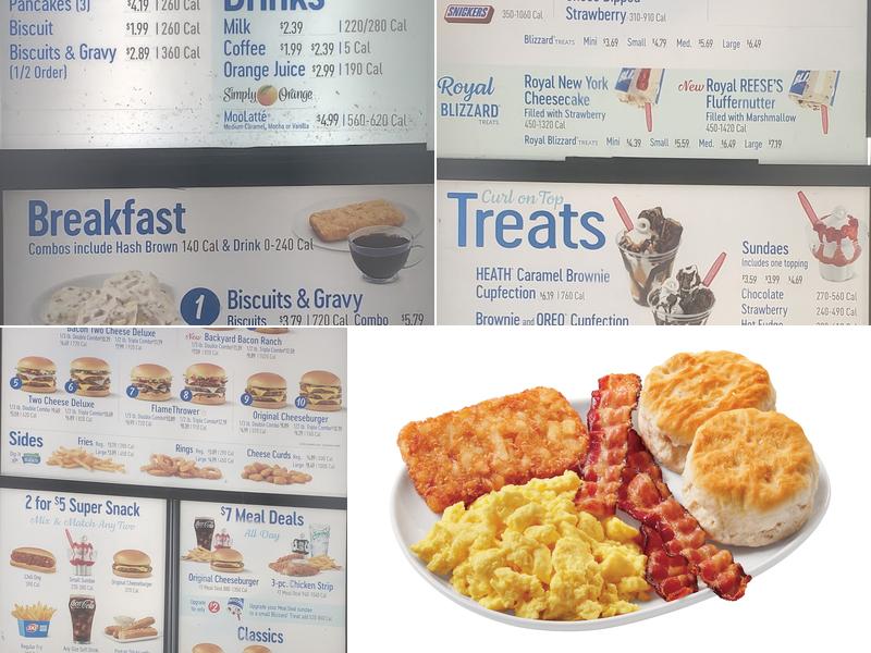 Dairy Queen Grill & Chill Menu