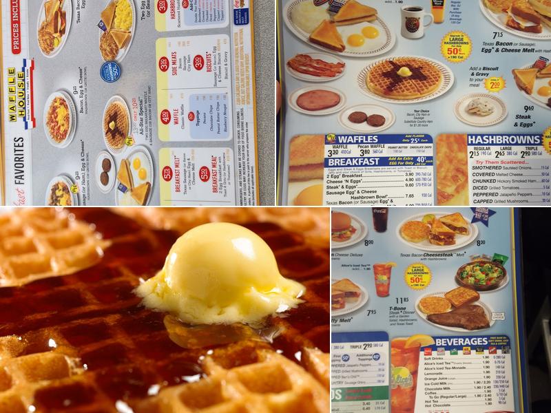 Waffle House Menu