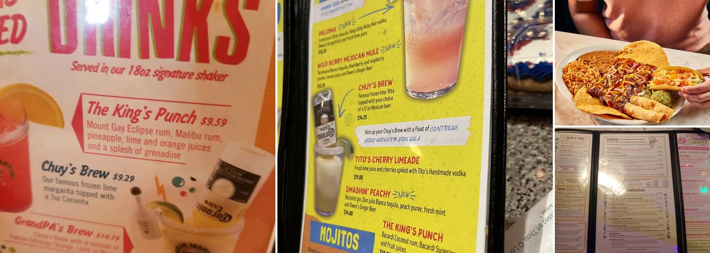 Chuy's Menu