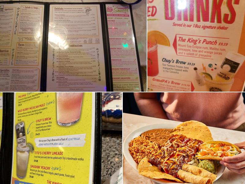 Chuy's Menu