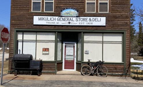 Mikulich General Store Historical Marker Trenary