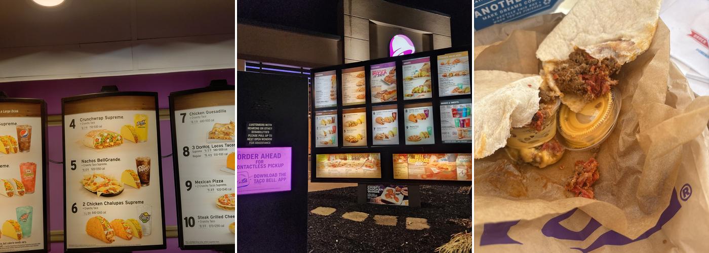 Taco Bell Menu