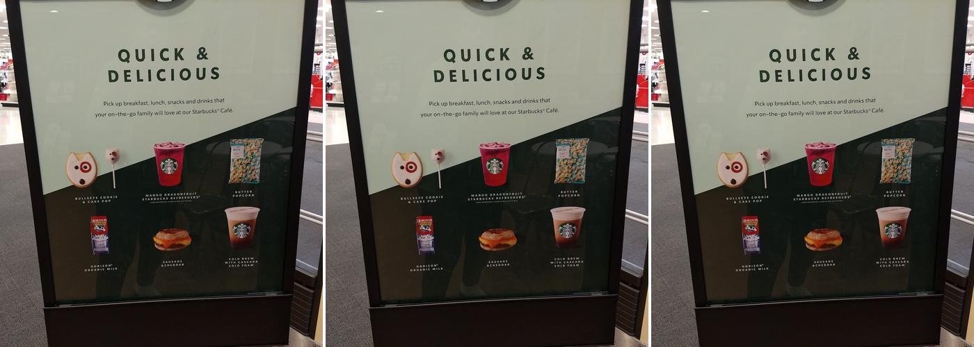 Starbucks Menu