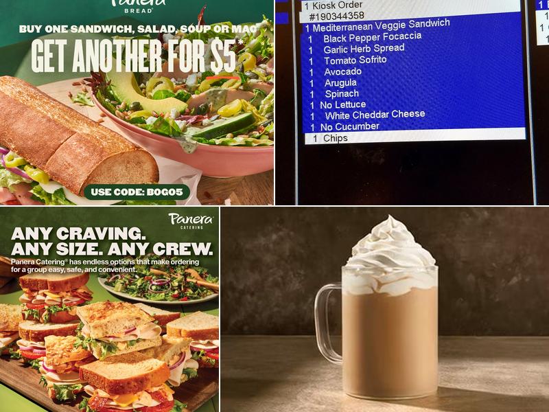 Panera Bread Menu