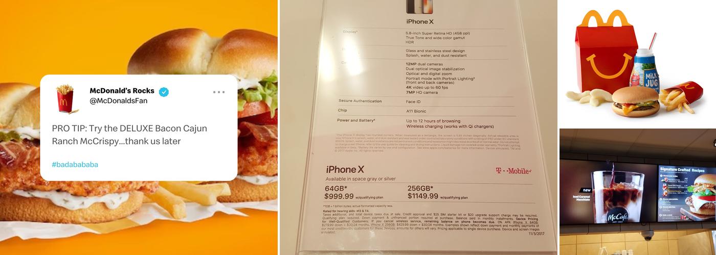 McDonald's Menu