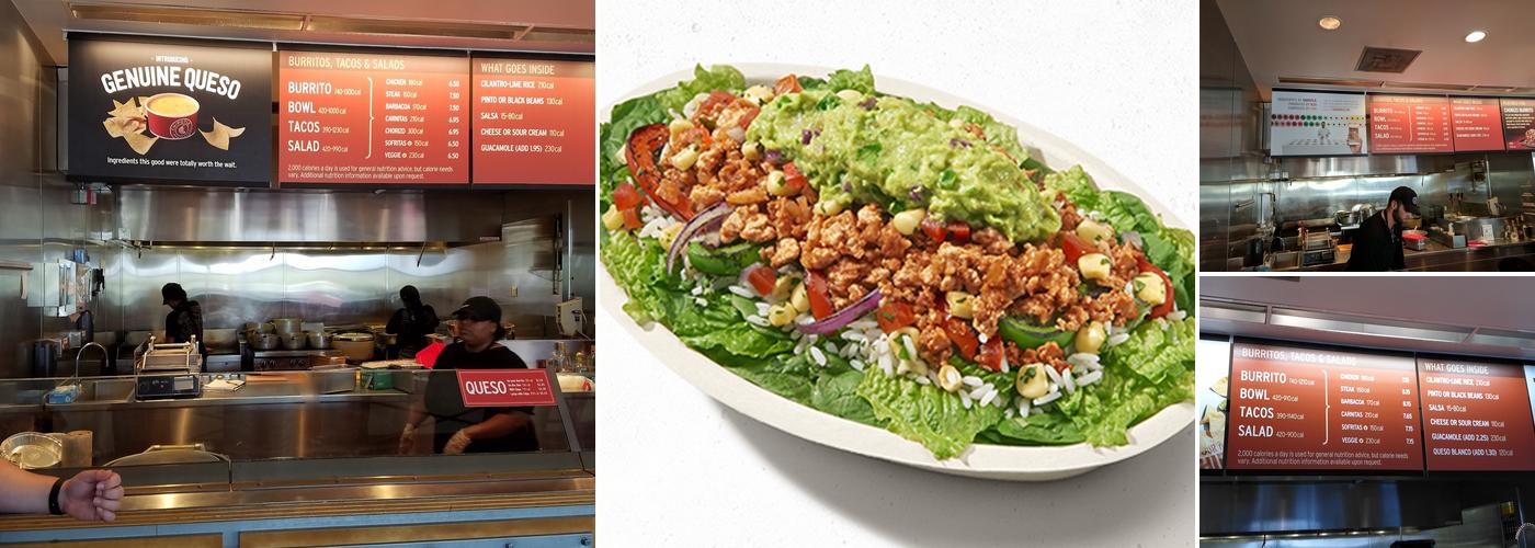 Chipotle Mexican Grill Menu