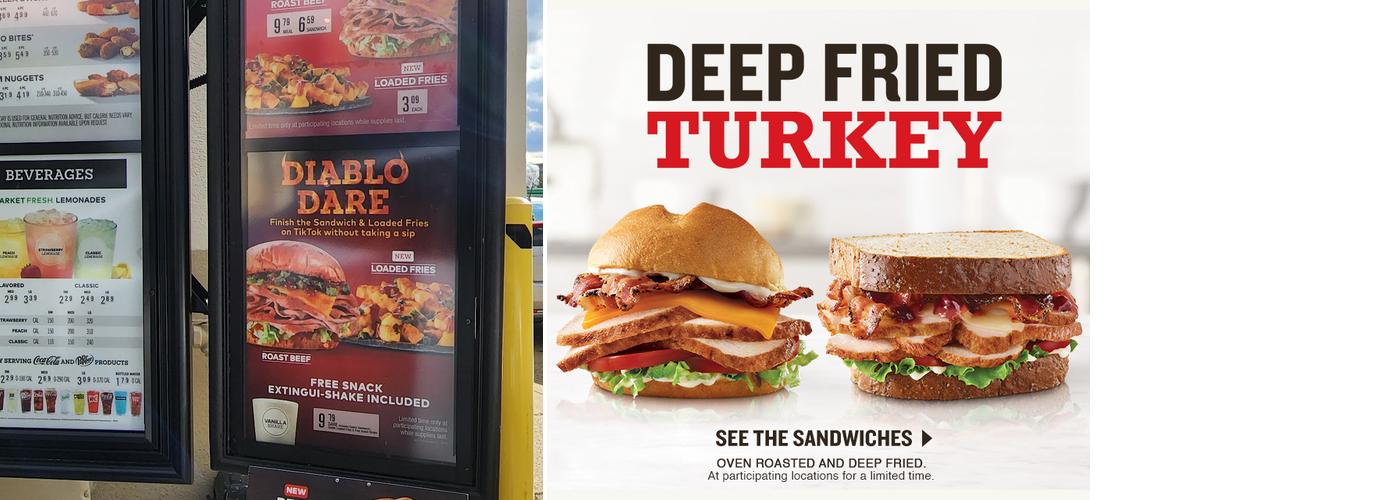 Arby's Menu