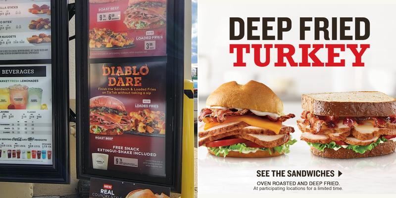 Arby's Menu