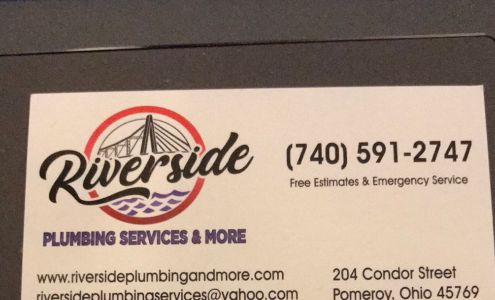 Riverside Plumbing Services & More 204 Condor St, Pomeroy Ohio 45769