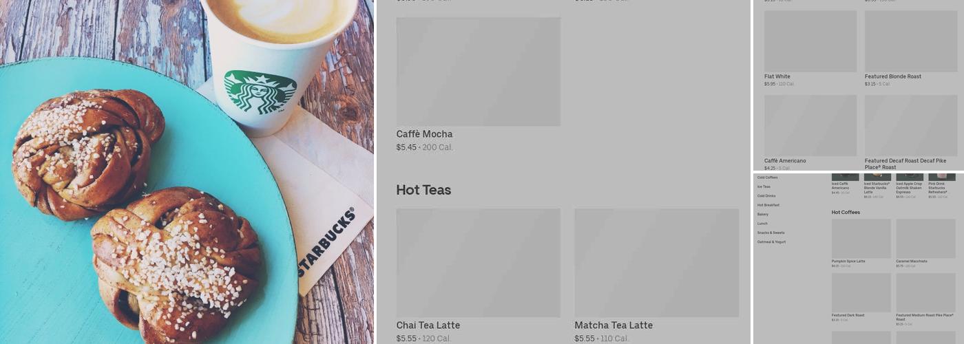 Starbucks Menu