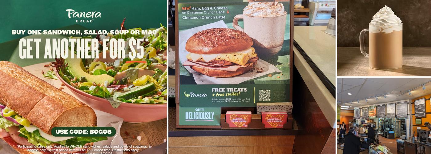 Panera Bread Menu