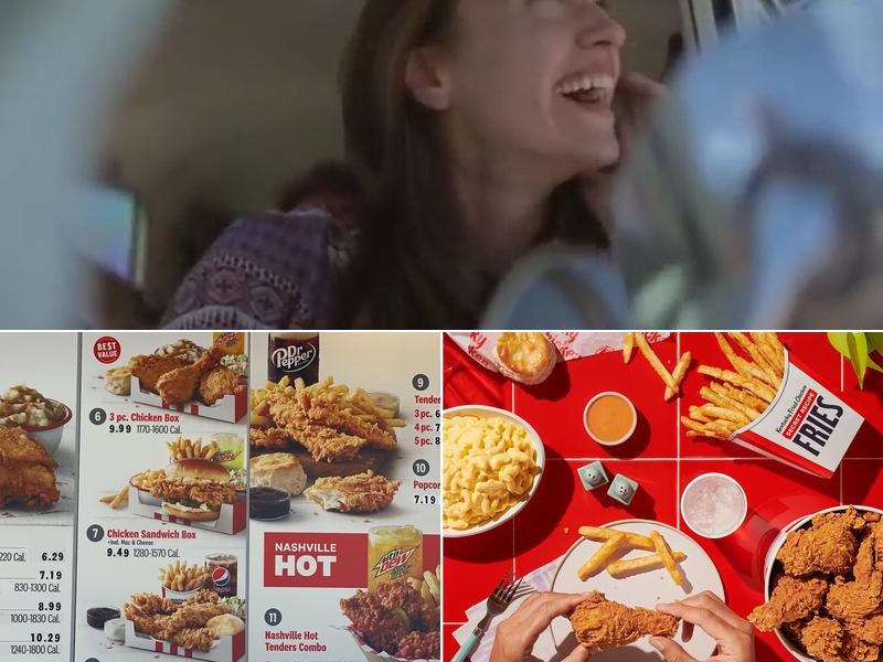 KFC Menu
