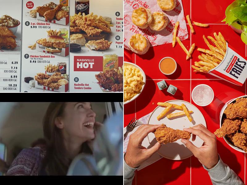 KFC Menu