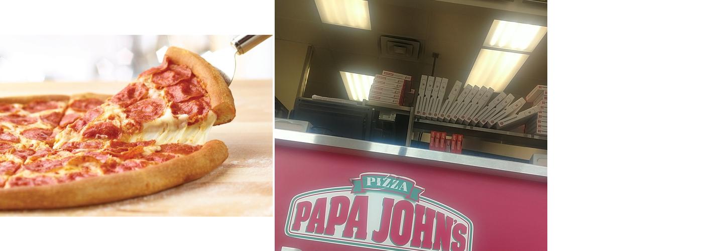 Papa Johns Pizza Menu