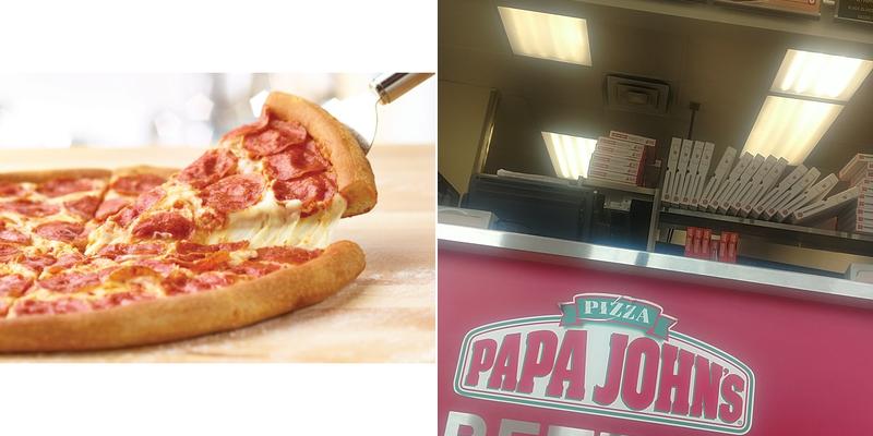 Papa Johns Pizza Menu