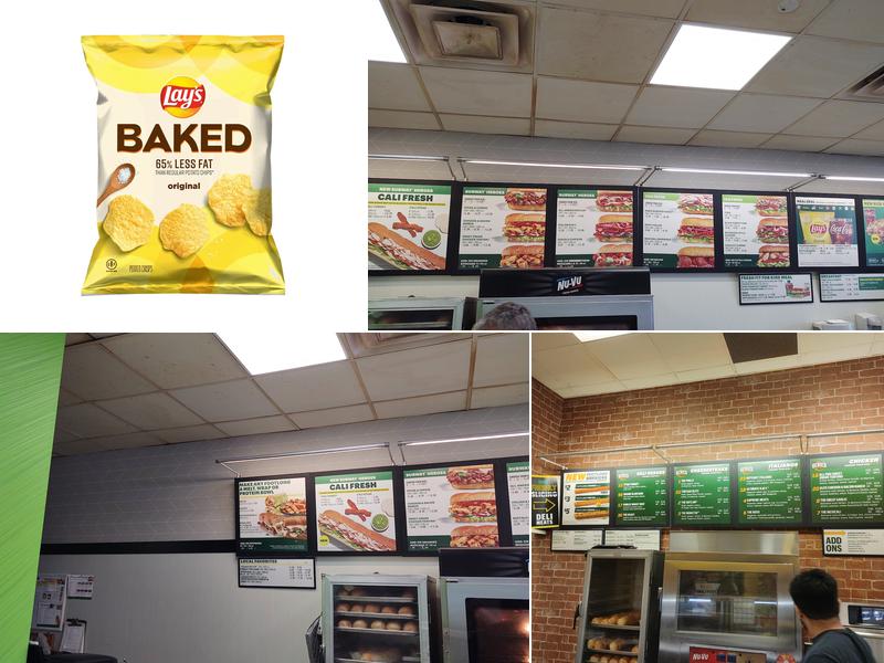 Subway Menu