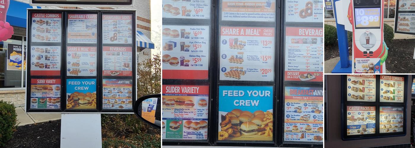 White Castle Menu