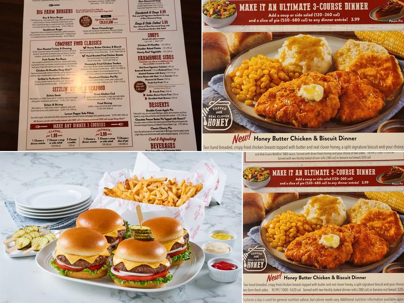 Bob Evans Menu