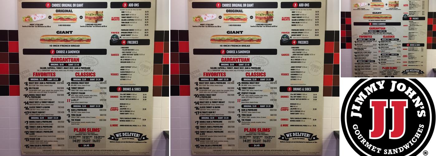 Jimmy John's Menu