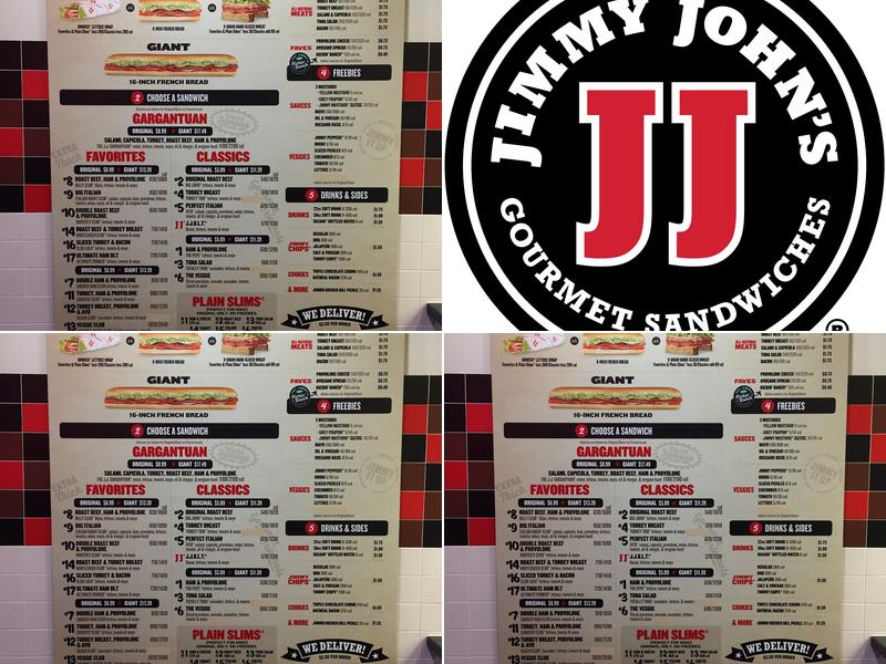 Jimmy John's Menu