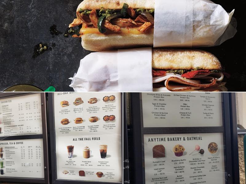 Starbucks Menu