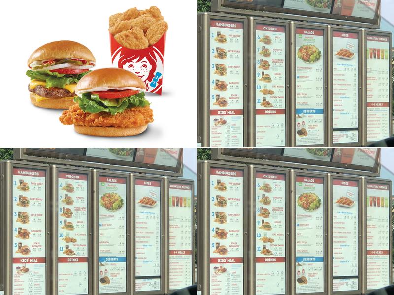 Wendy's Menu