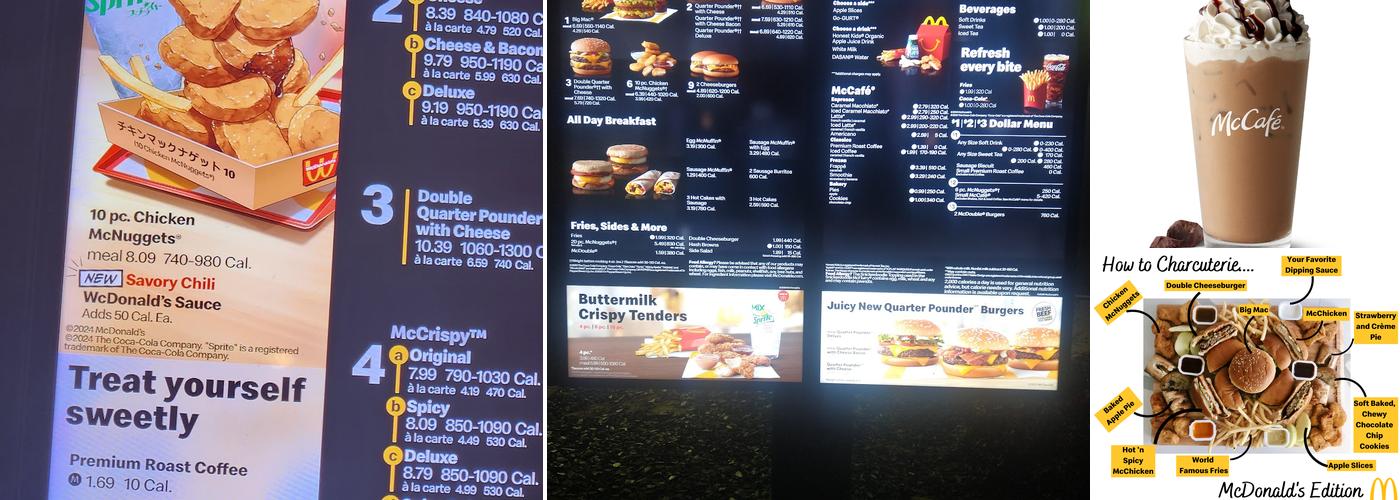 McDonald's Menu