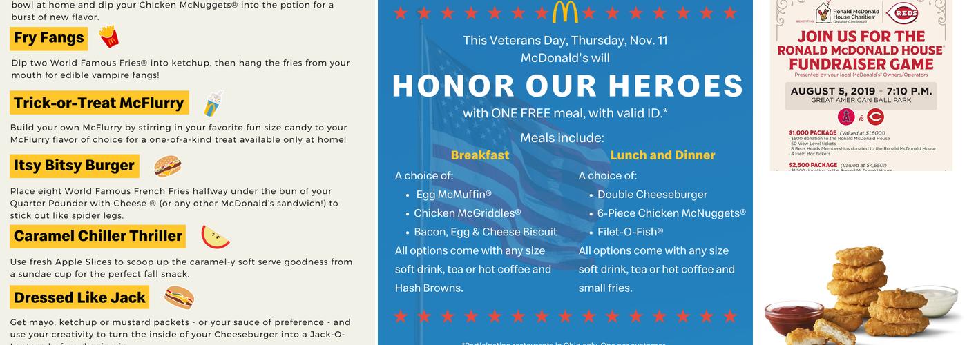 McDonald's Menu