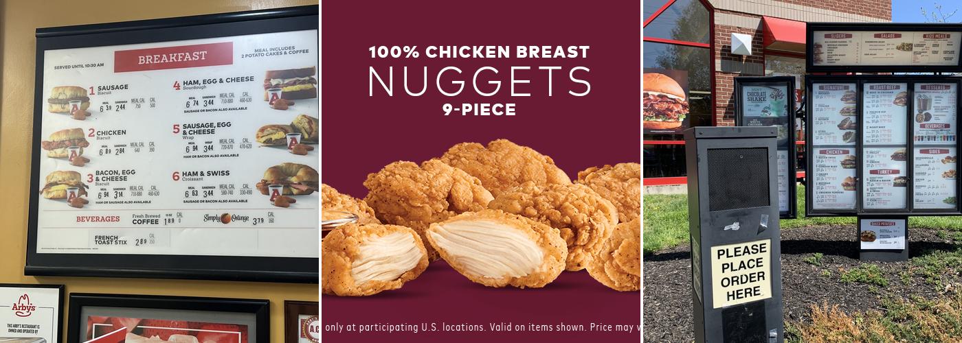 Arby's Menu