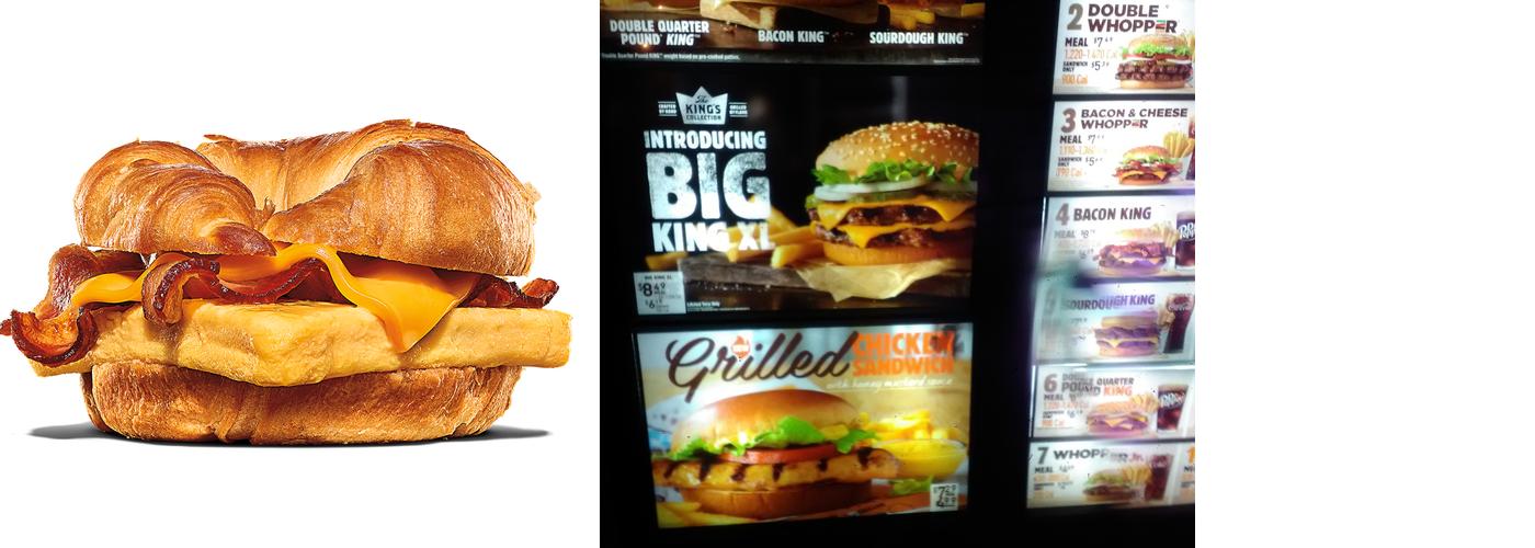 Burger King Menu