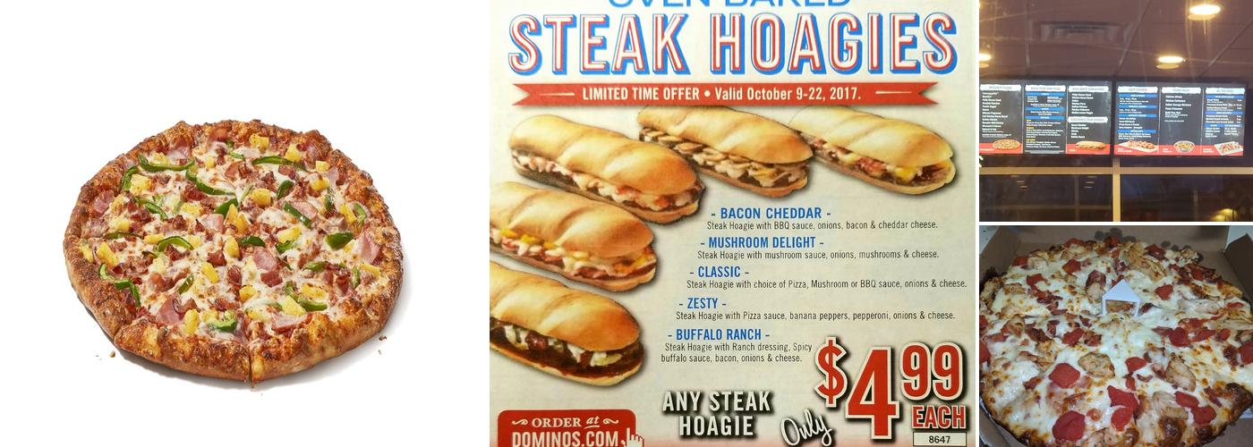 Domino's Pizza Menu