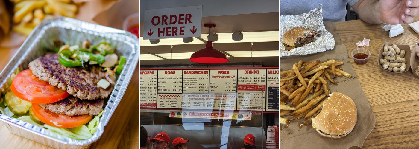 Five Guys Menu