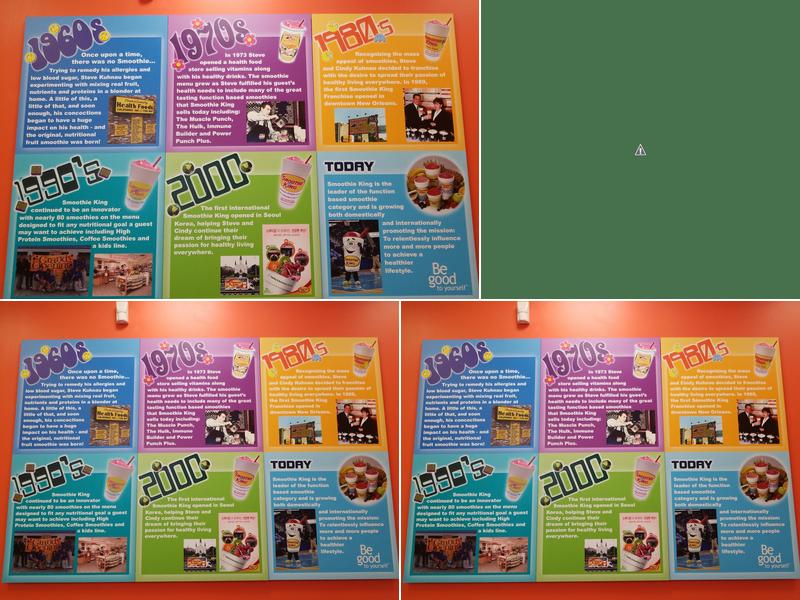 Smoothie King Menu