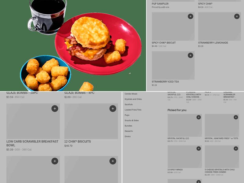 Krystal Menu