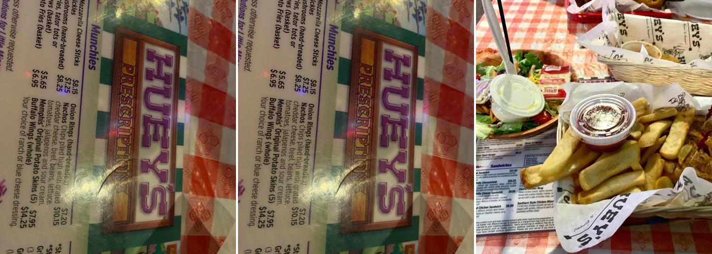 Cordova Collection Menu