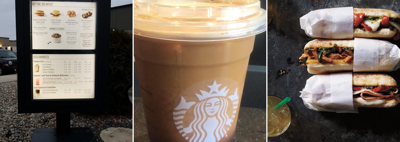 Starbucks Menu