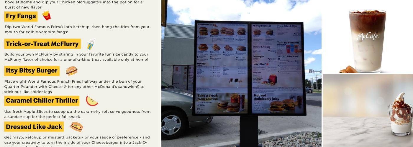 McDonald's Menu