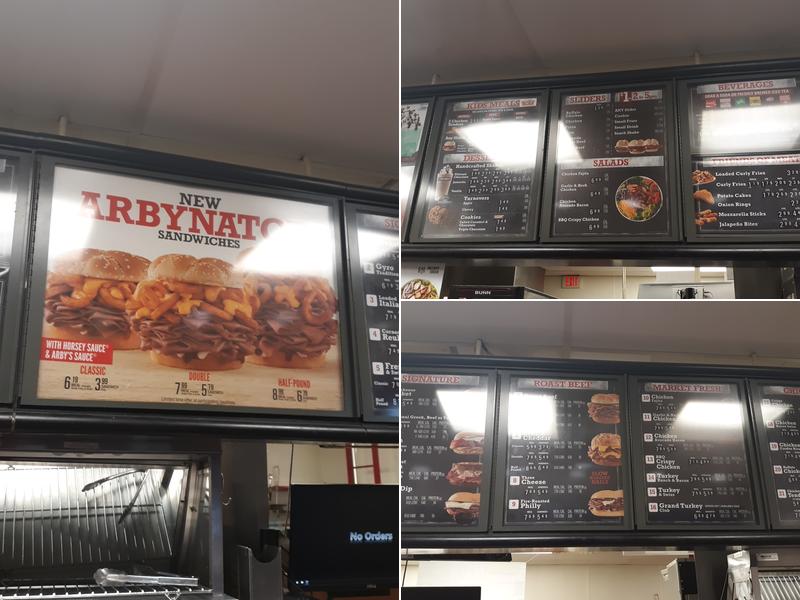 Arby's Menu