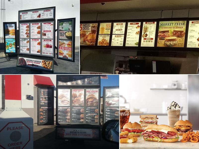 Arby's Menu