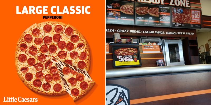 Little Caesars Pizza Menu