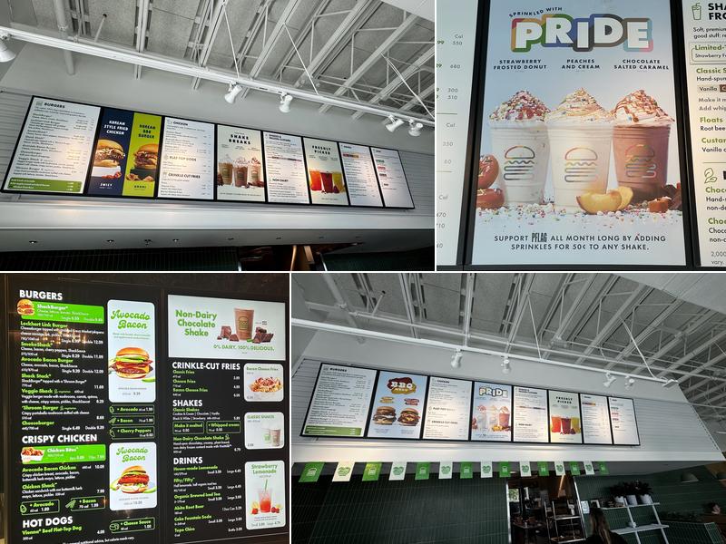 Shake Shack Cedar Park Menu