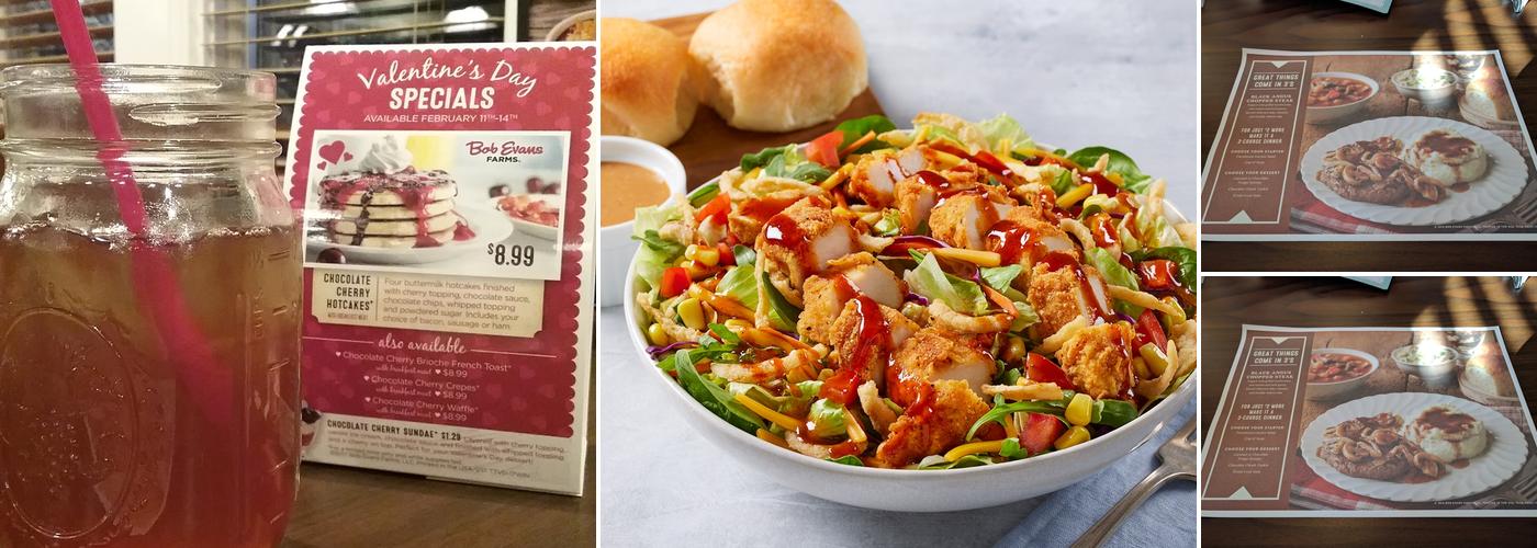 Bob Evans Menu